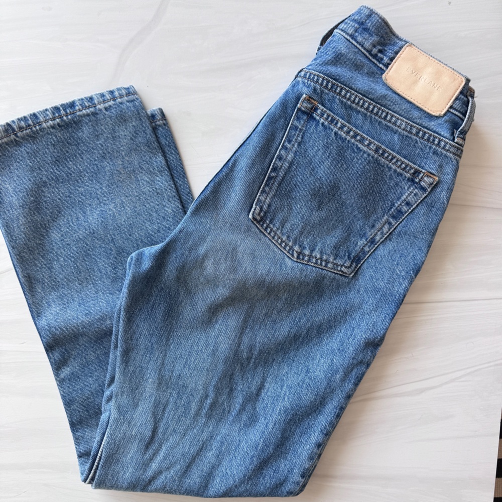 Everlane 90’s Cheeky Denim Jean Sz 25 Crop - Picture 5 of 13